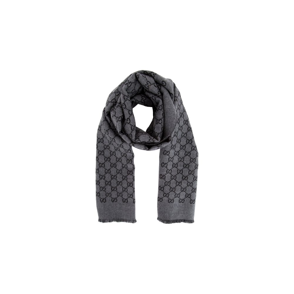 Gucci All-Over GG Logo Print Scarf