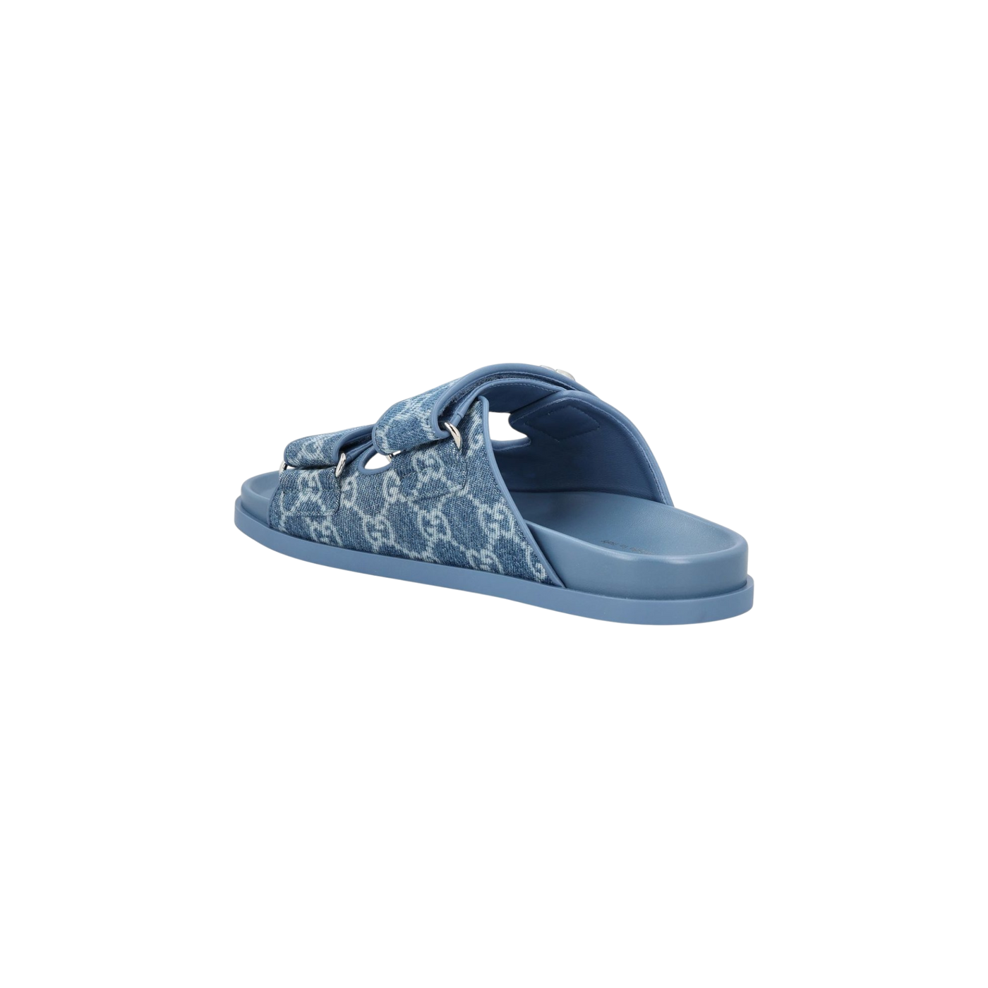 Gucci Monogrammed Double Strap Sandals
