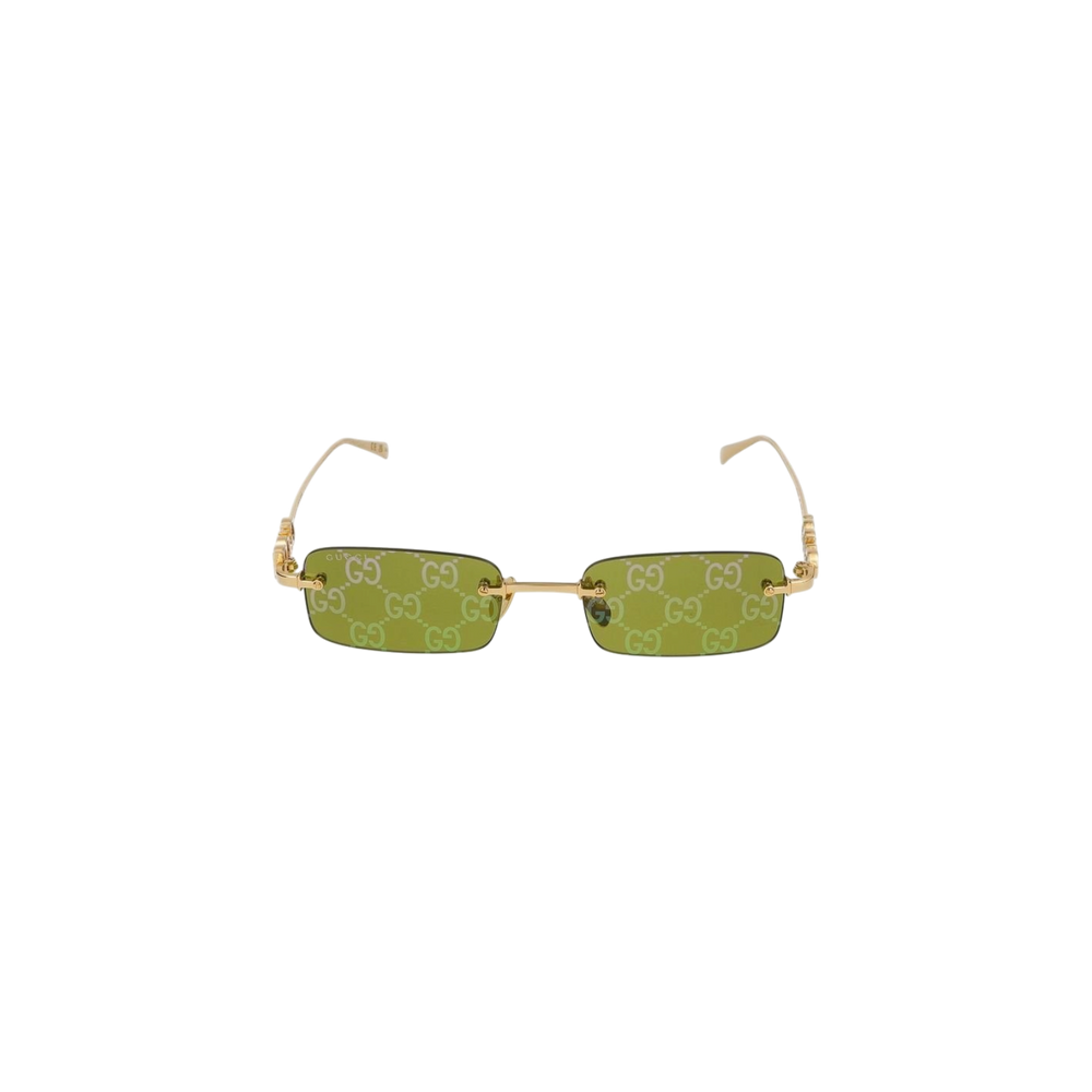 Gucci Eyewear GG1808S Logo Rectangle Sunglasses