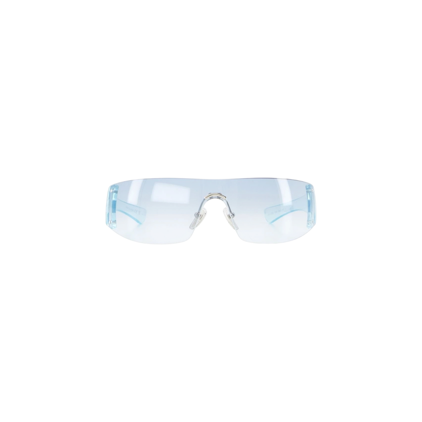 Gucci Eyewear Gradient Lense Shield Sunglasses