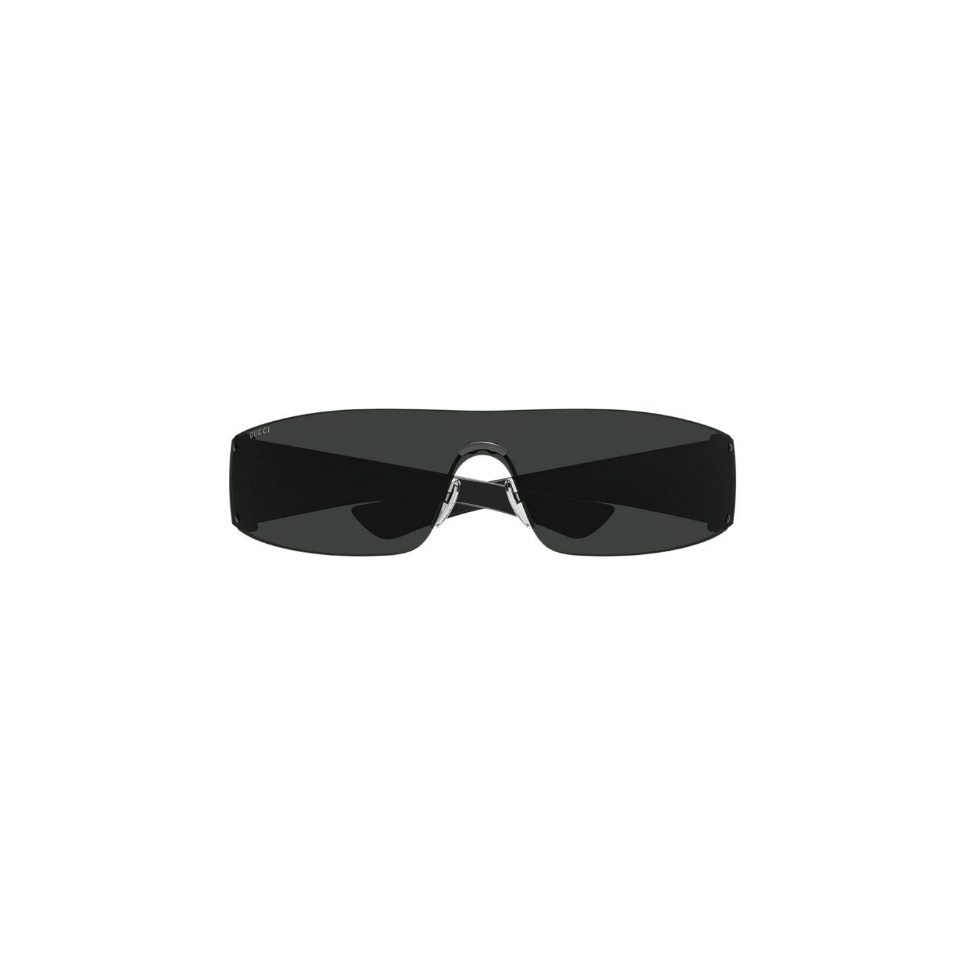 Gucci Eyewear Gradient Lense Shield Sunglasses