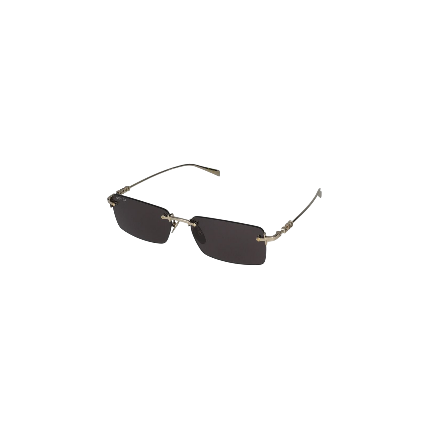 Gucci Eyewear Rimless Rectangular Sunglasses