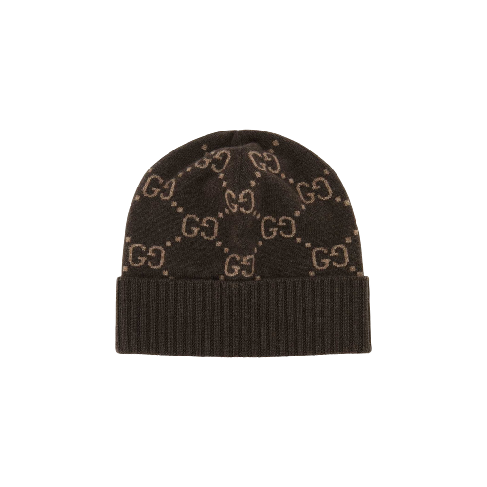 Gucci GG Jacquard Knit Beanie