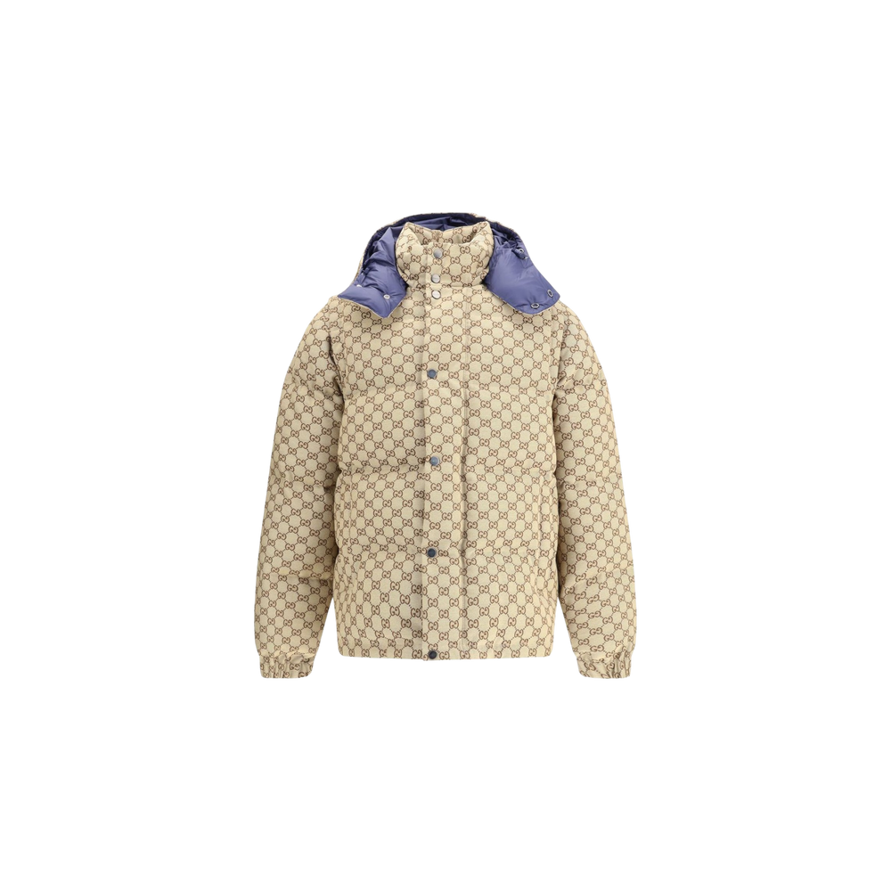 Gucci GG Motif Padded Puffer Jacket