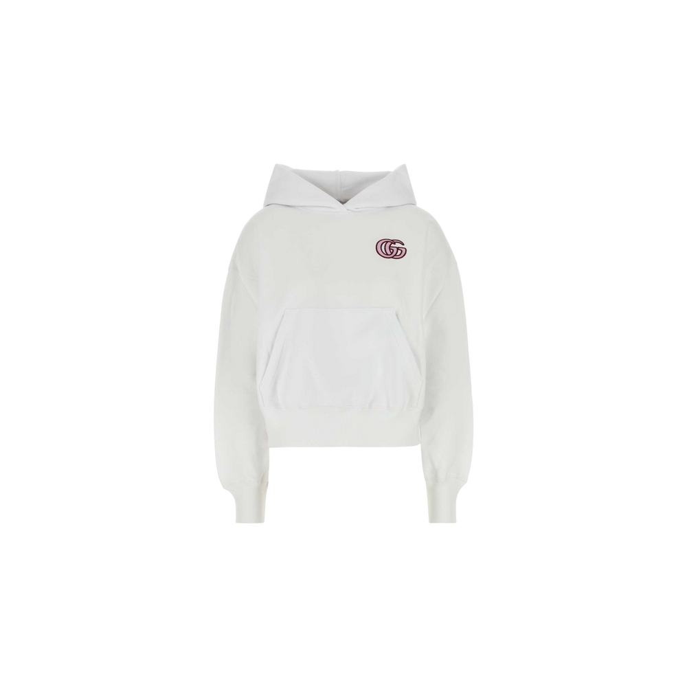 Gucci Embroidered Logo Hoodie