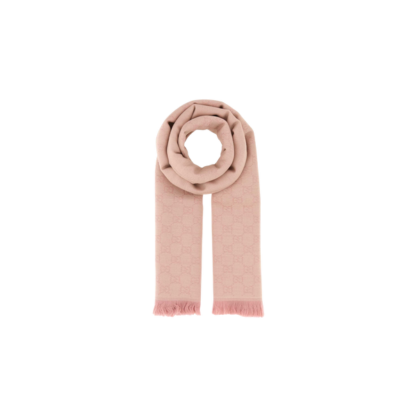 Bufanda Gucci Monogrammed Frayed-Edge