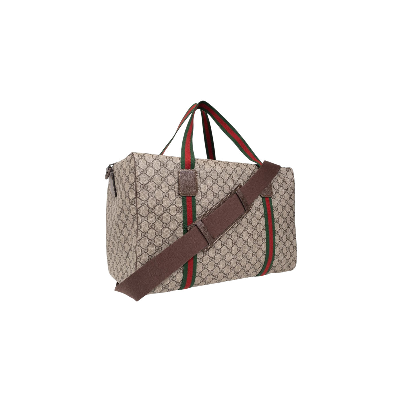 Gucci Web Striped Large Duffle Bag