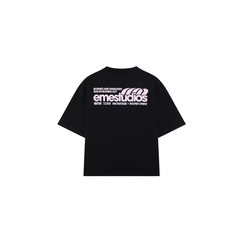 Eme Studios Guiete Black Oversized T-Shirt