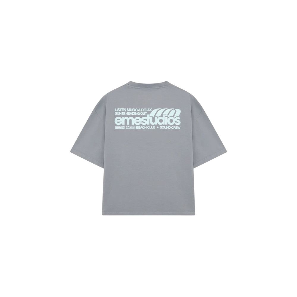 Eme Studios Guiete Slate Oversized T-Shirt