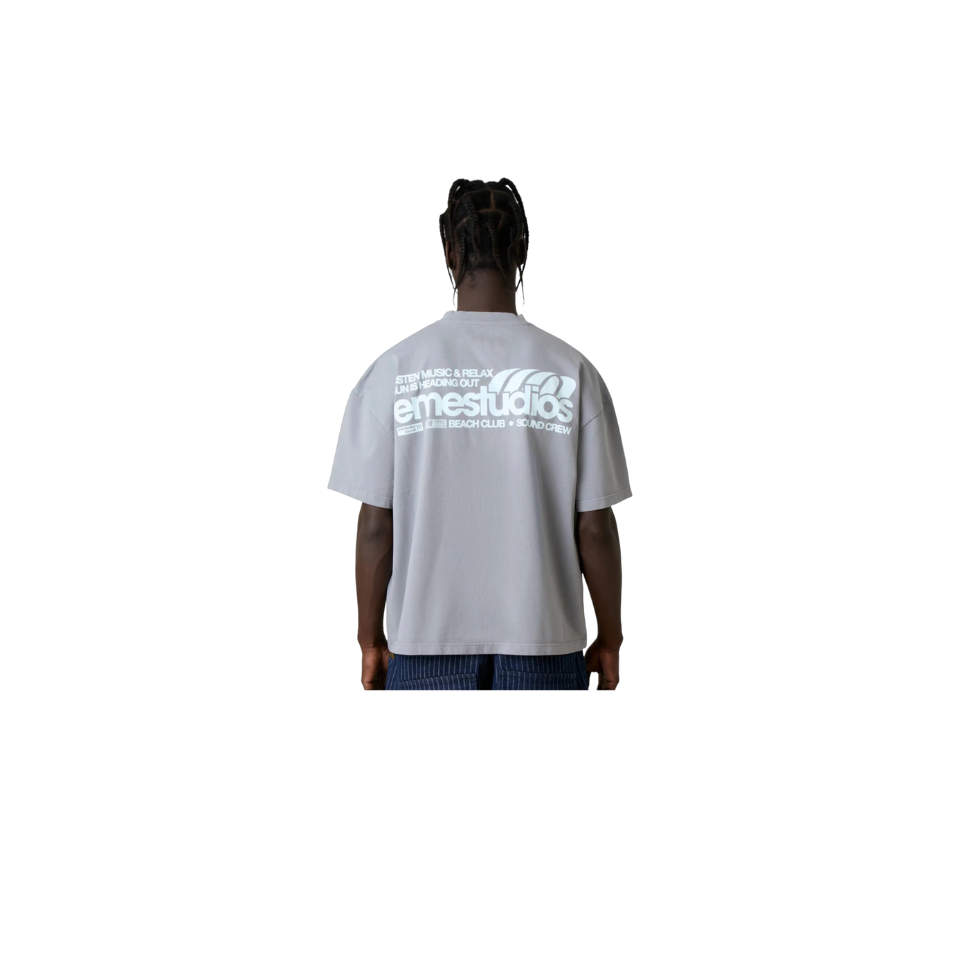 Eme Studios Guiete Slate Oversized T-Shirt