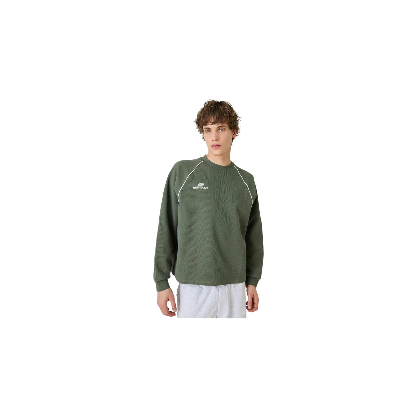 Eme Studios Hanbal Forest Waffle Long Sleeve
