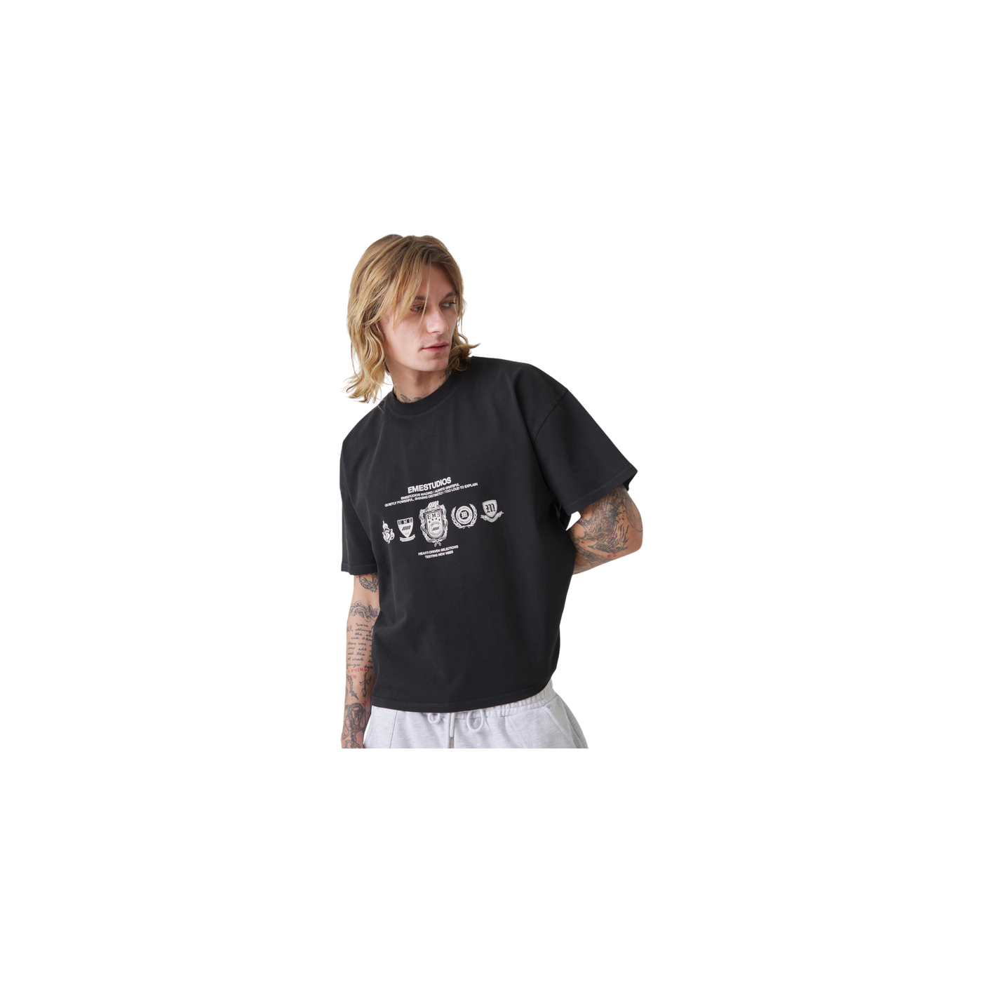 Eme Studios Herald Shadow Oversized T-Shirt