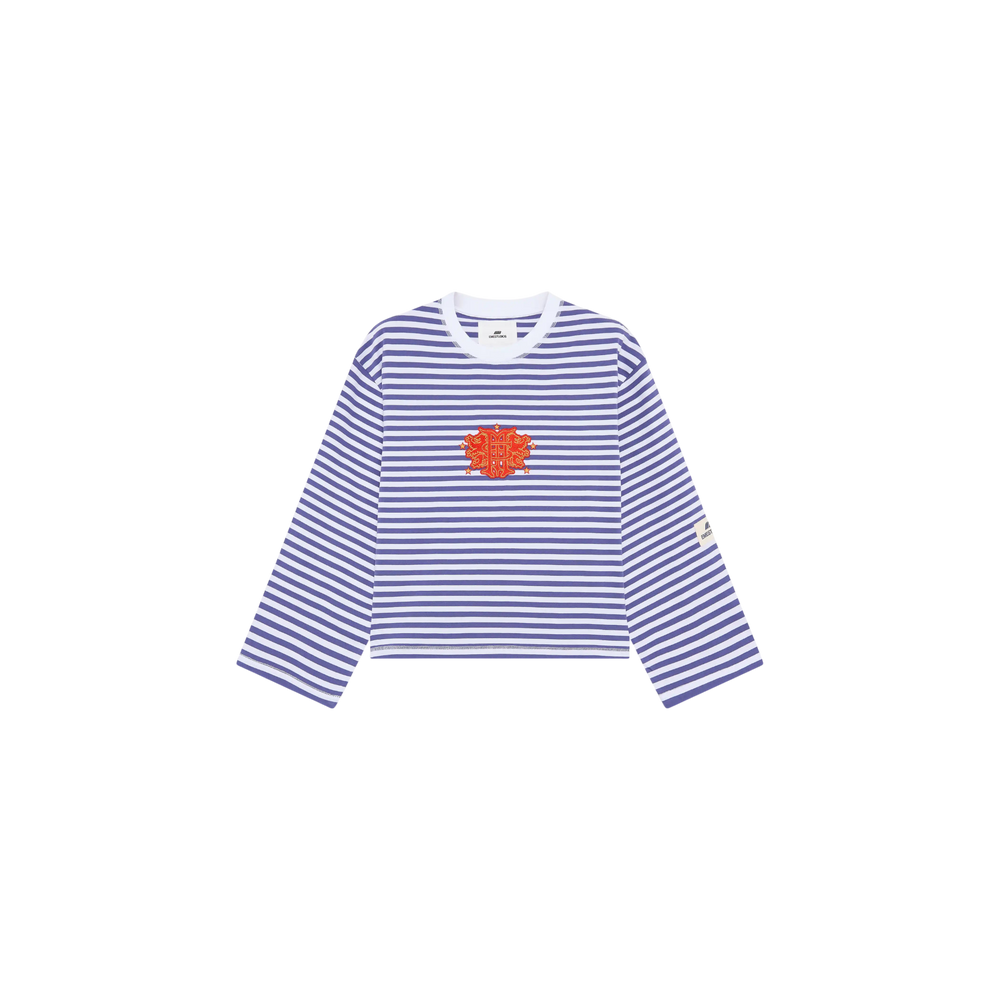 Eme Studios Horizon Striped Deep Cobalt Long Sleeve