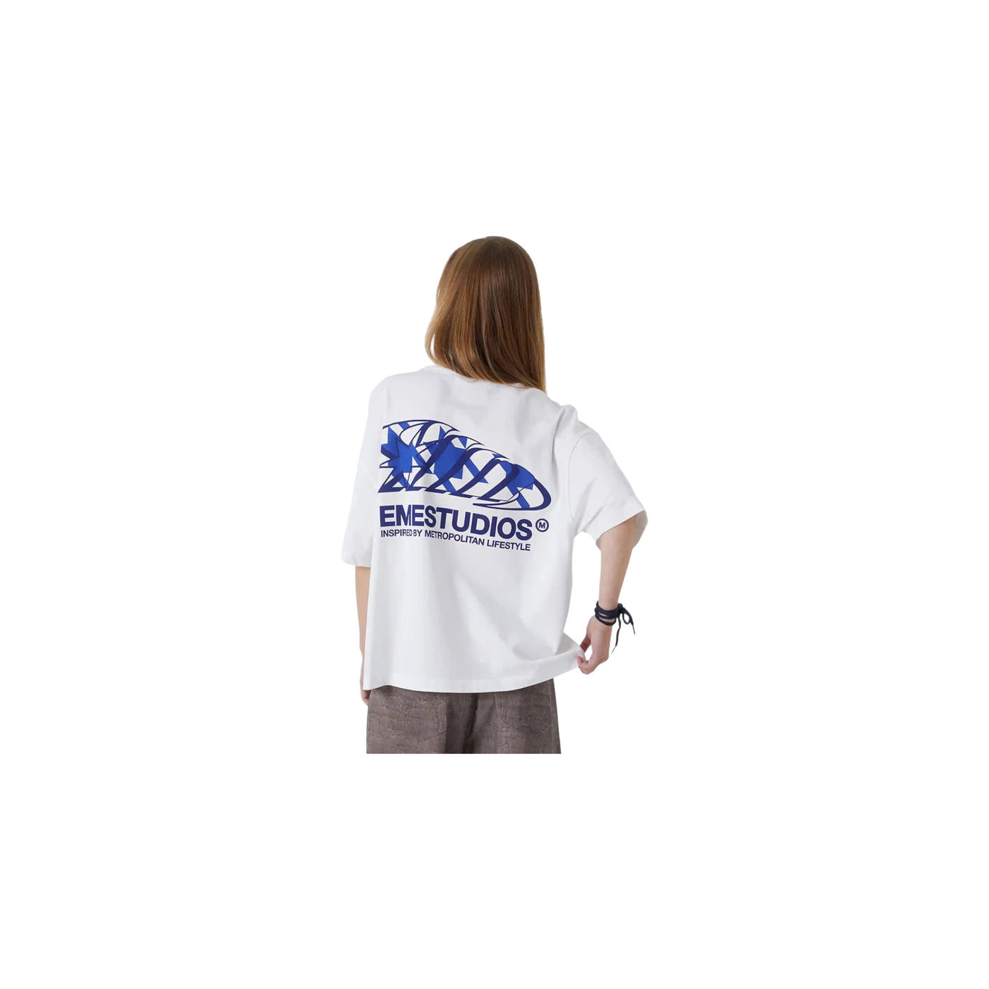 Eme Studios Houndstooh Pearl Oversized T-Shirt