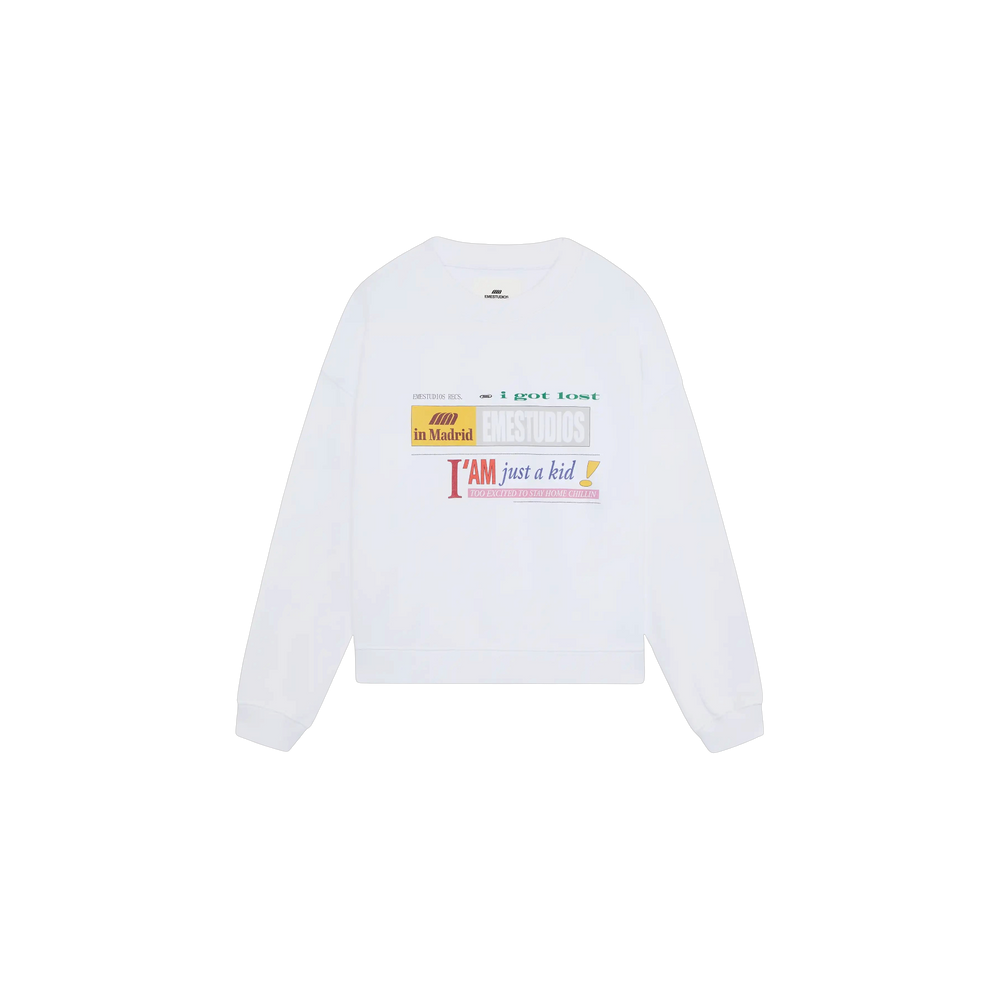 Eme Studios IJK Pearl Oversized Crewneck