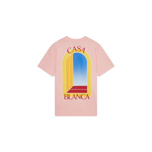 Casablanca Pink 'Arche de Jour T-Shirt