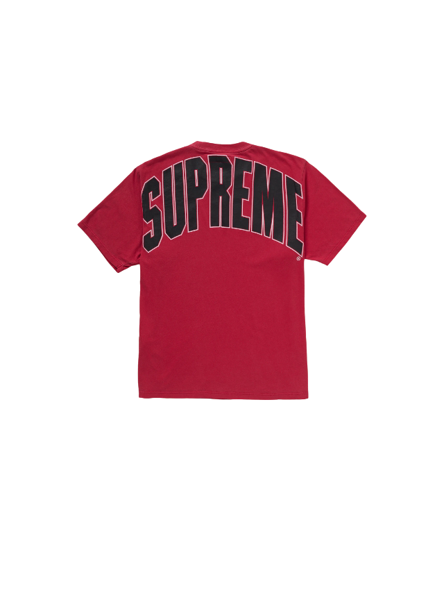 Remera Supreme Cracked Back Arc