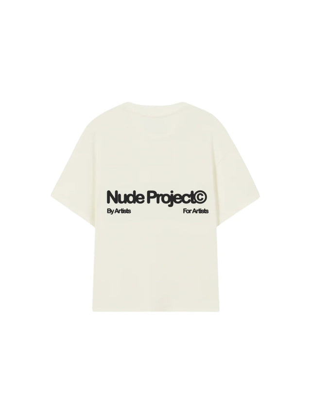 Remera Nude Project Pessego Marshmallow