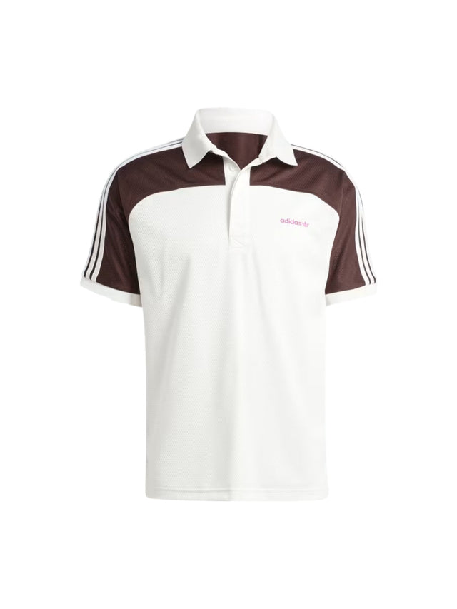 Remera Adidas Polo 80s Premium 3 Tiras Malla