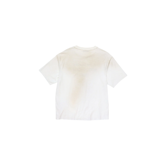 Acne Studios Logo Relaxed Fit Dusty White T-Shirt