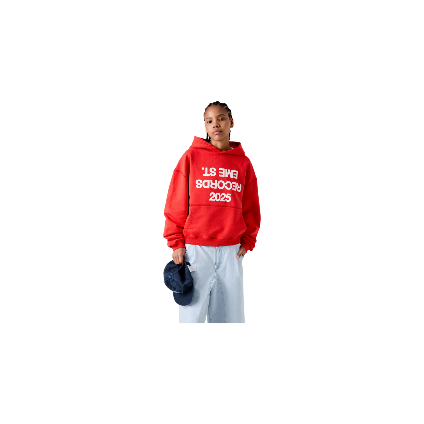 Eme Studios Inside Out Tomato Oversized Hoodie