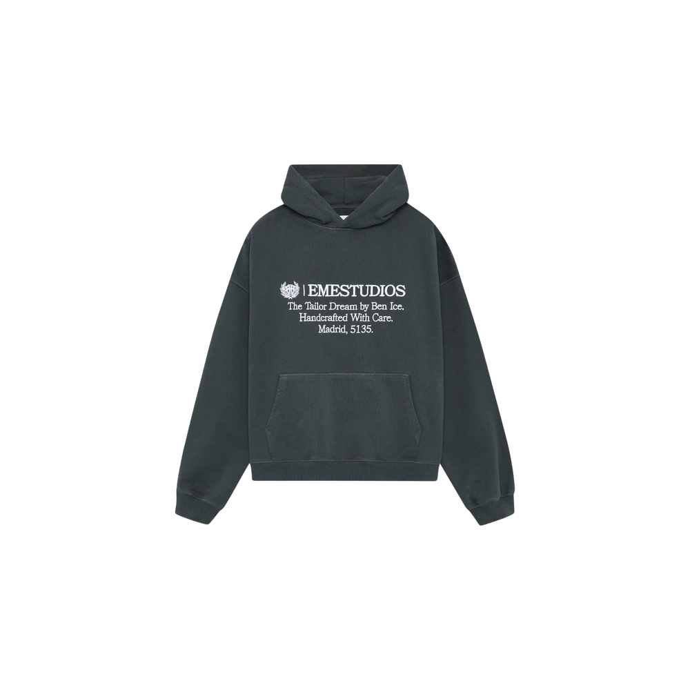 Eme Studios Institution Deep Forest Oversized Hoodie