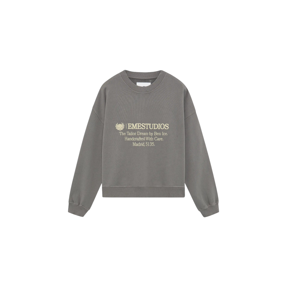 Eme Studios Institution Laurel Oversized Crewneck