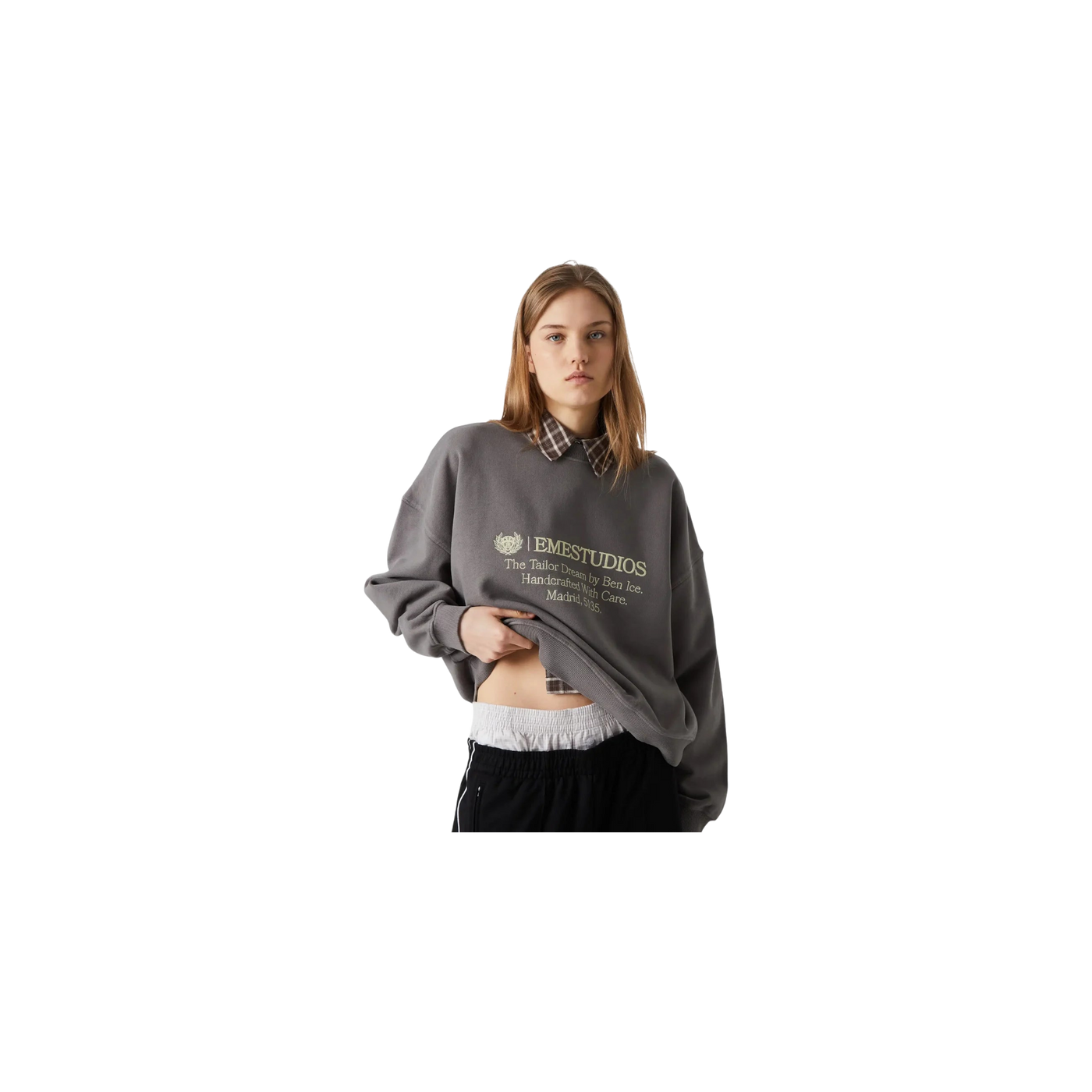 Eme Studios Institution Laurel Oversized Crewneck