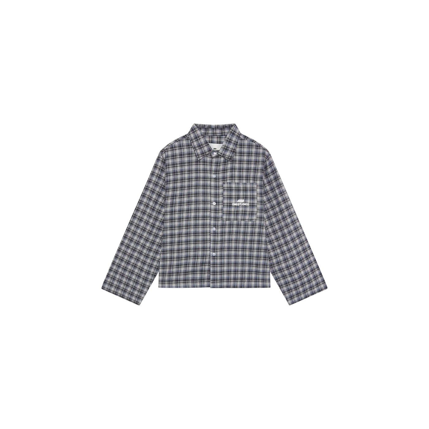 Eme Studios Ivy Navy Boxy Shirt