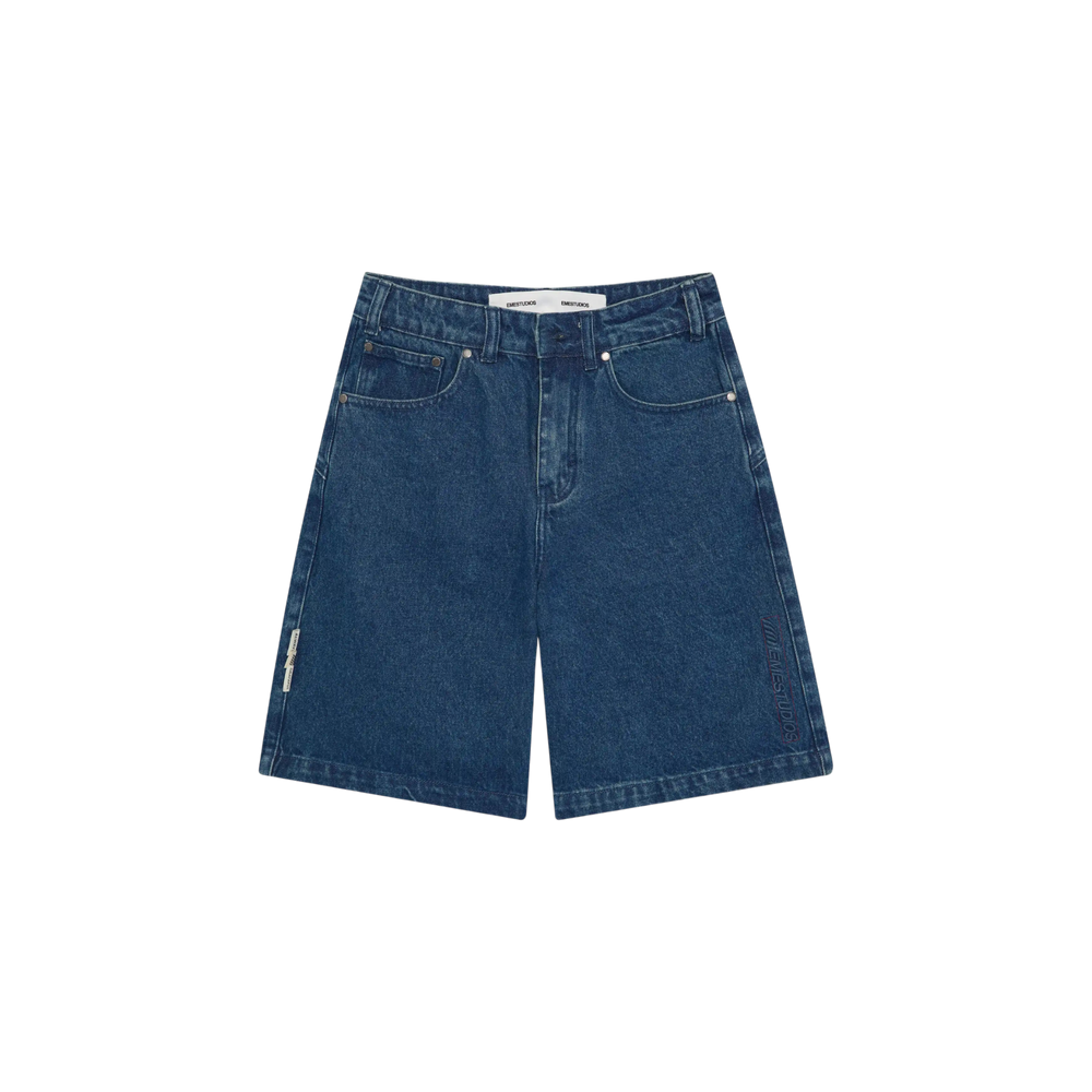 Eme Studios Jacker Deep Blue Denim Shorts