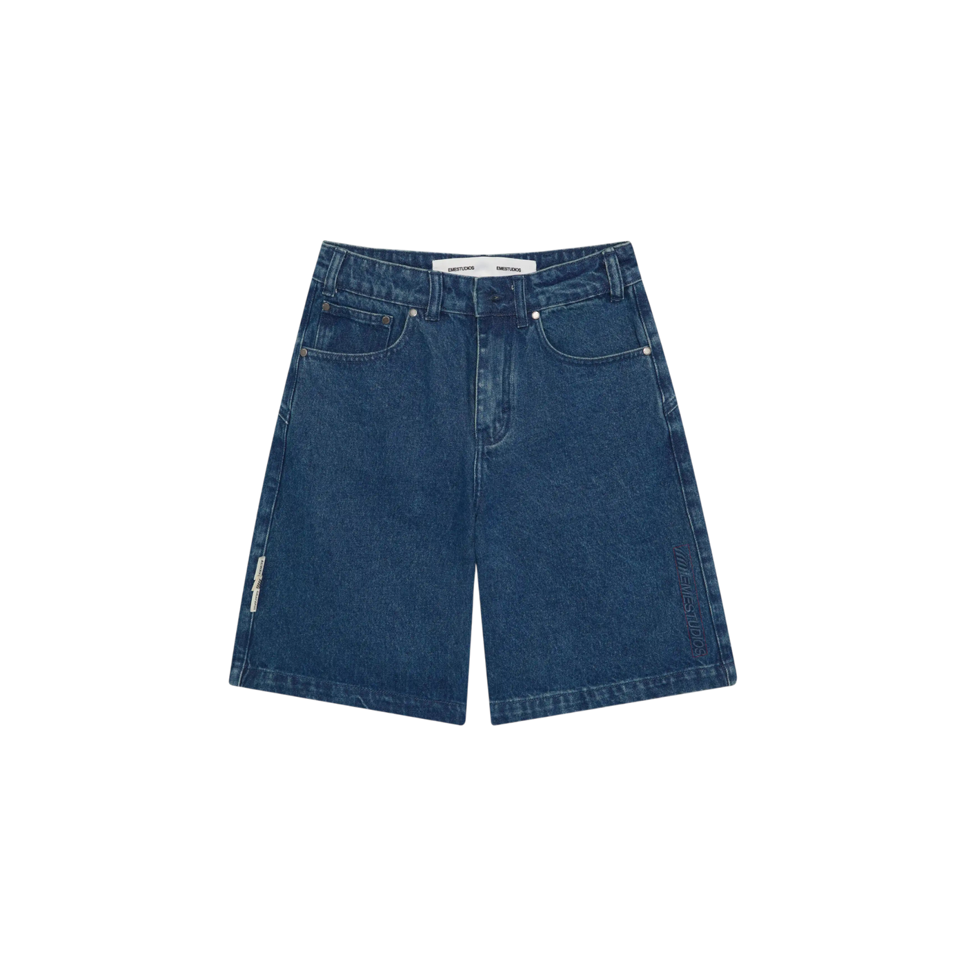 Eme Studios Jacker Deep Blue Denim Shorts