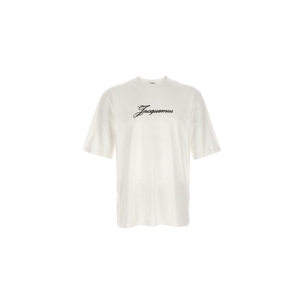 Jacquemus Logo Embroidered Crewneck T-Shirt