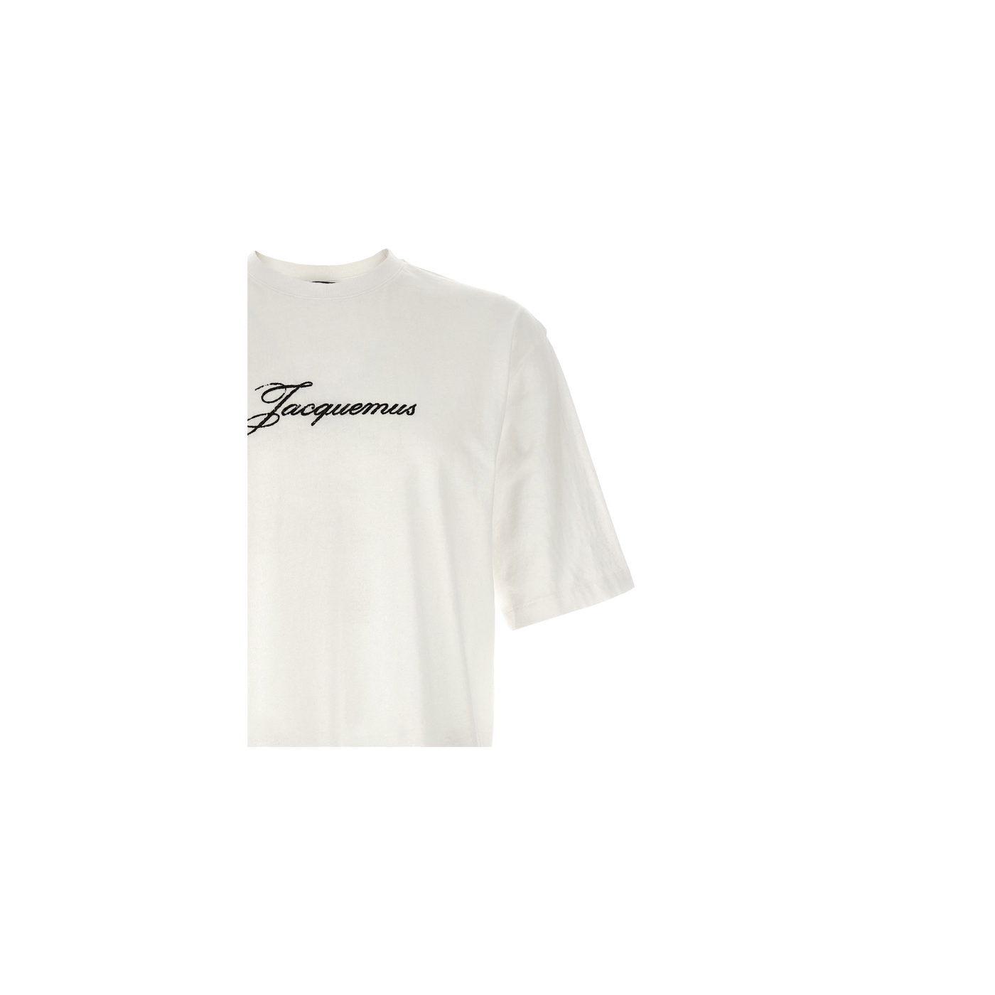 Jacquemus Logo Embroidered Crewneck T-Shirt