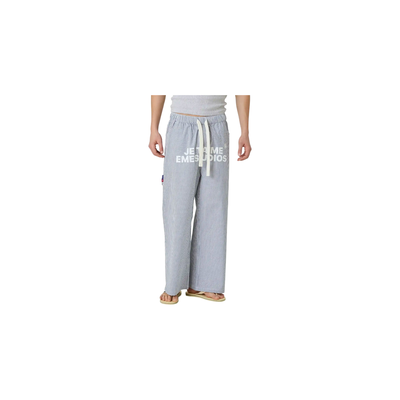 Eme Studios Jammies Je T'aime Sky Stripped CLP