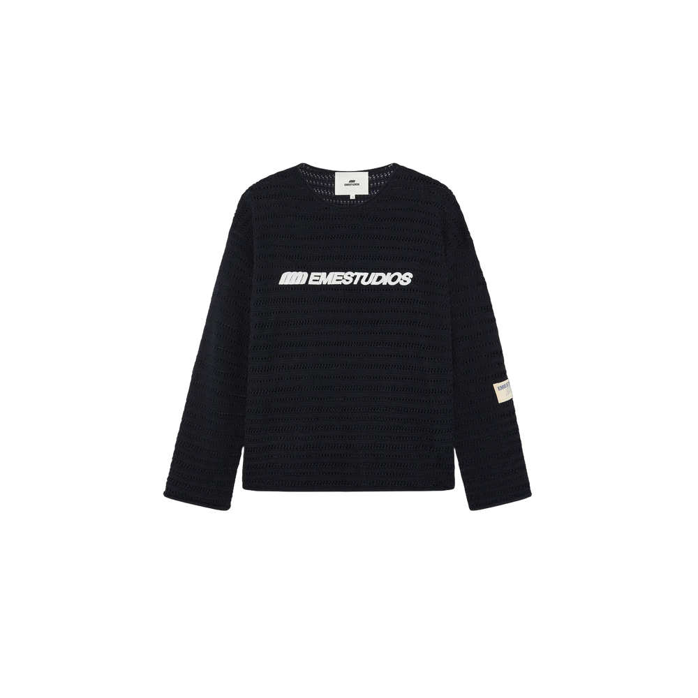 Eme Studios Kavai Navy Open Knit