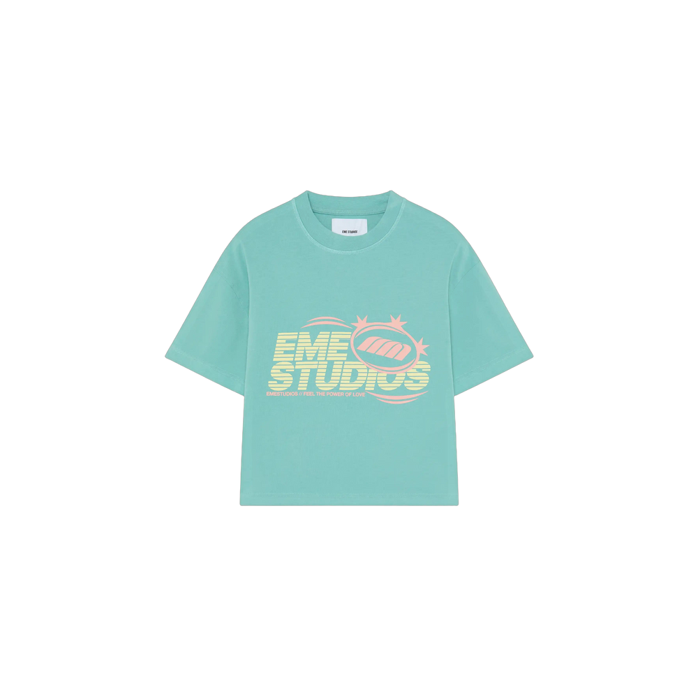 Eme Studios Launch Aqua Oversized T-Shirt