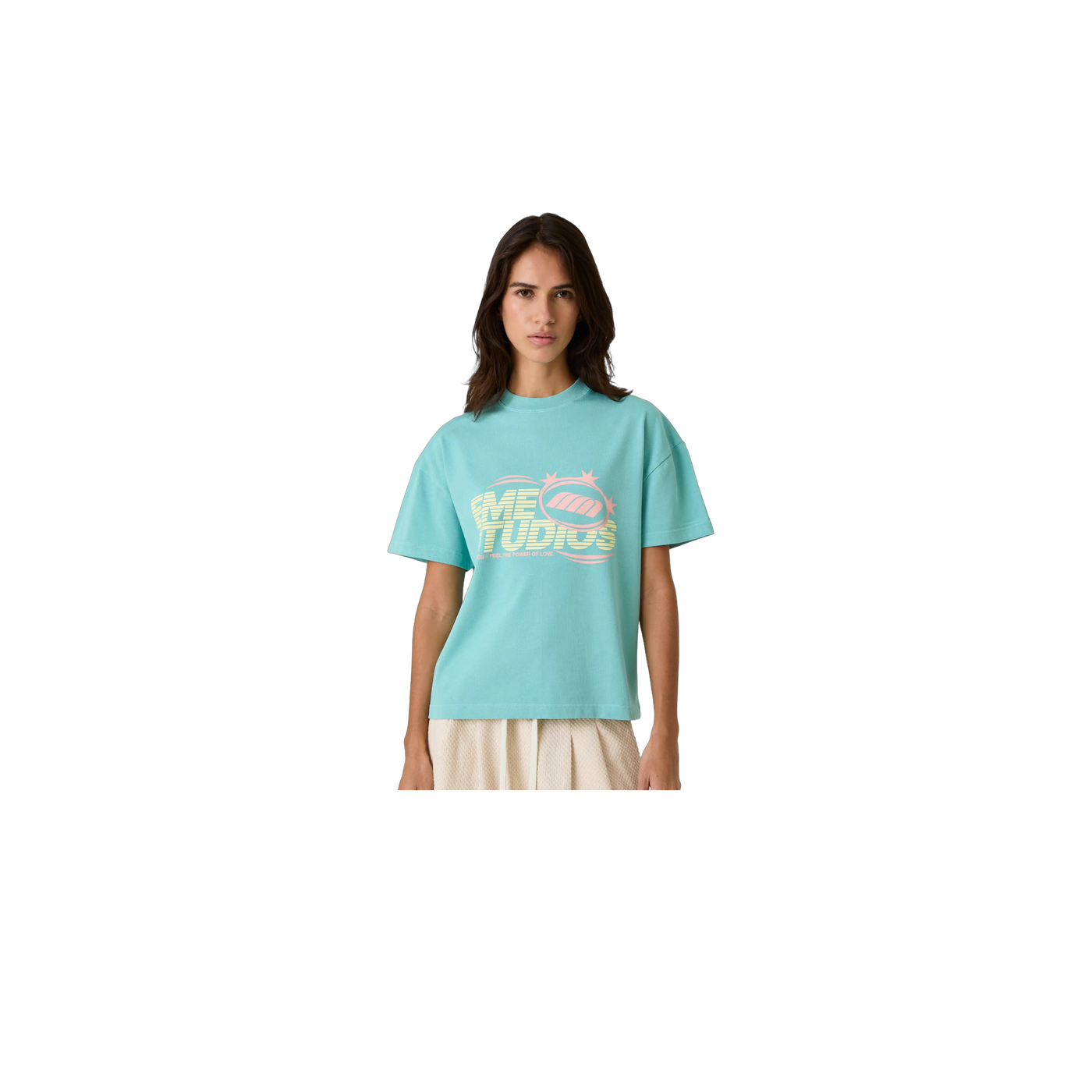Eme Studios Launch Aqua Oversized T-Shirt