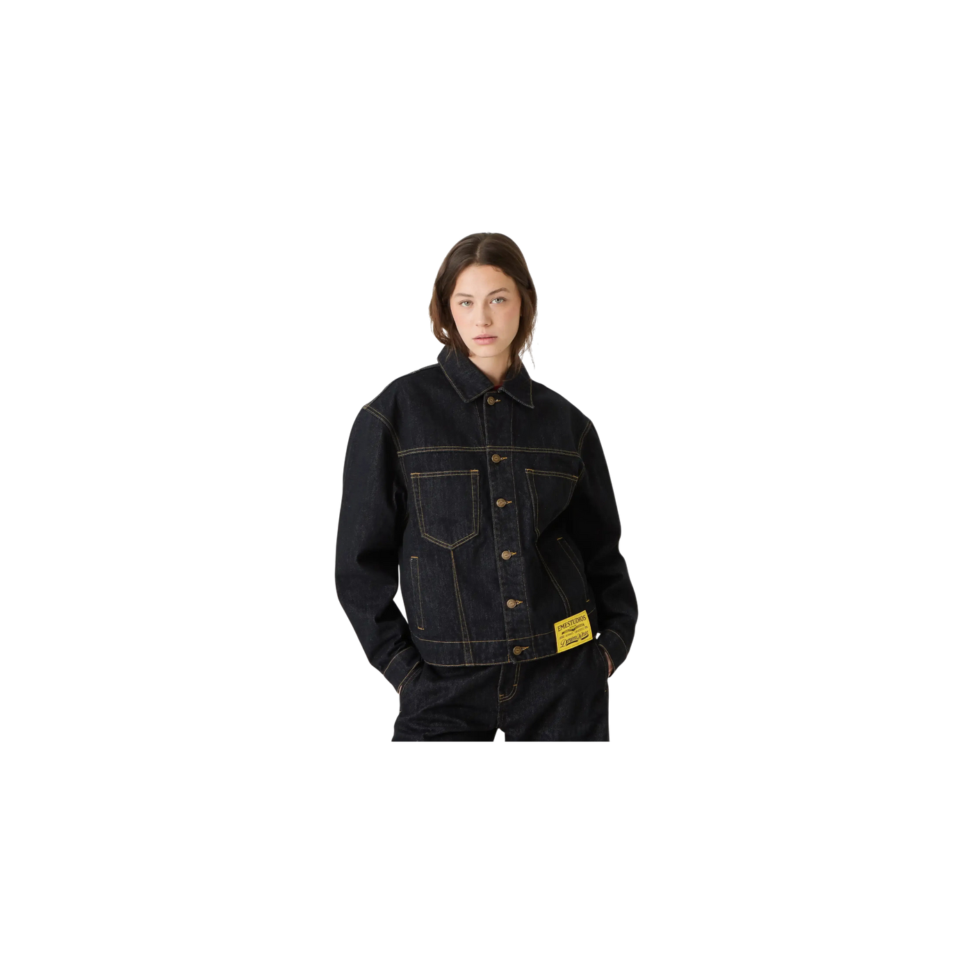Eme Studios Ledger Raw Denim Jacket