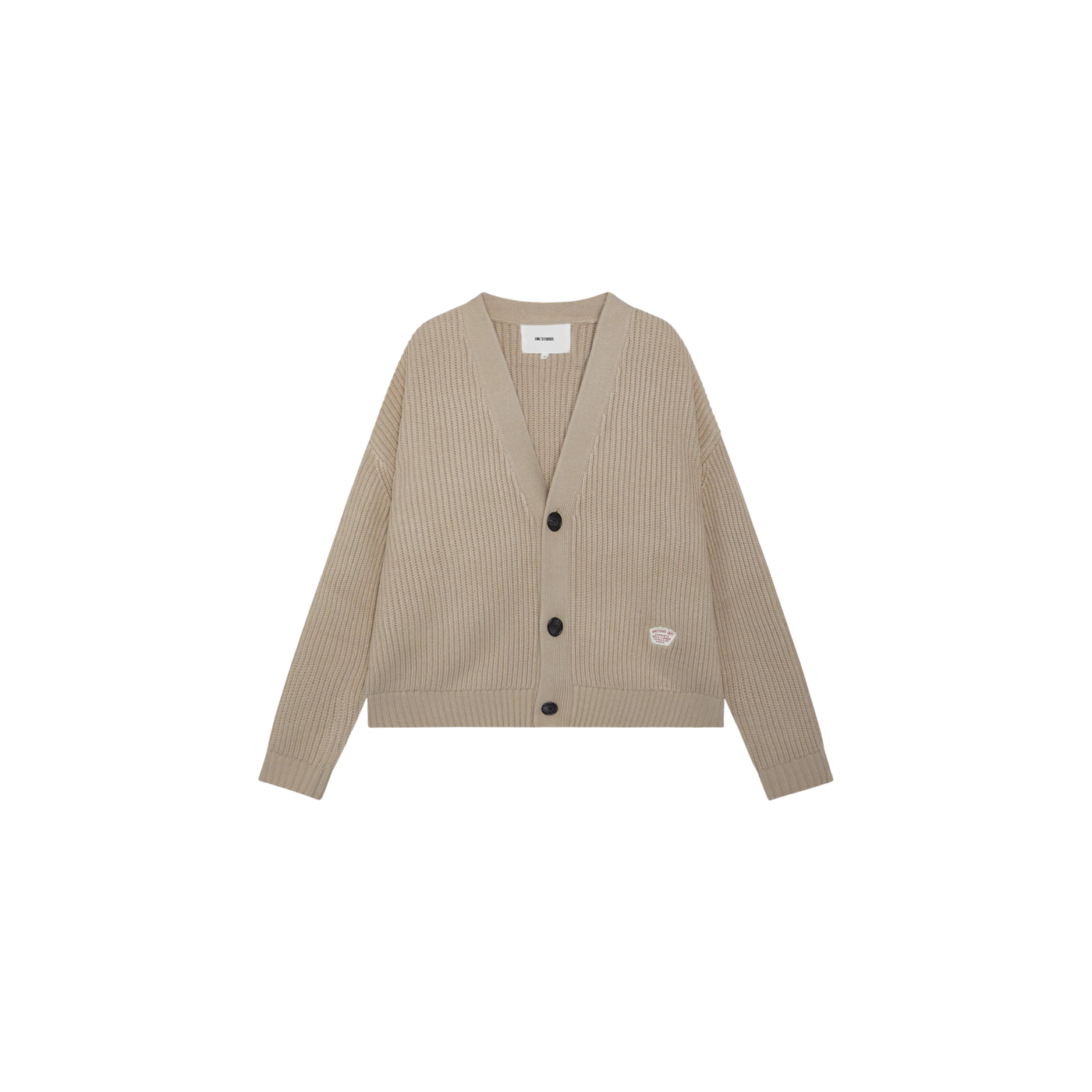 Eme Studios Lesh Off Sand Rib Cardigan