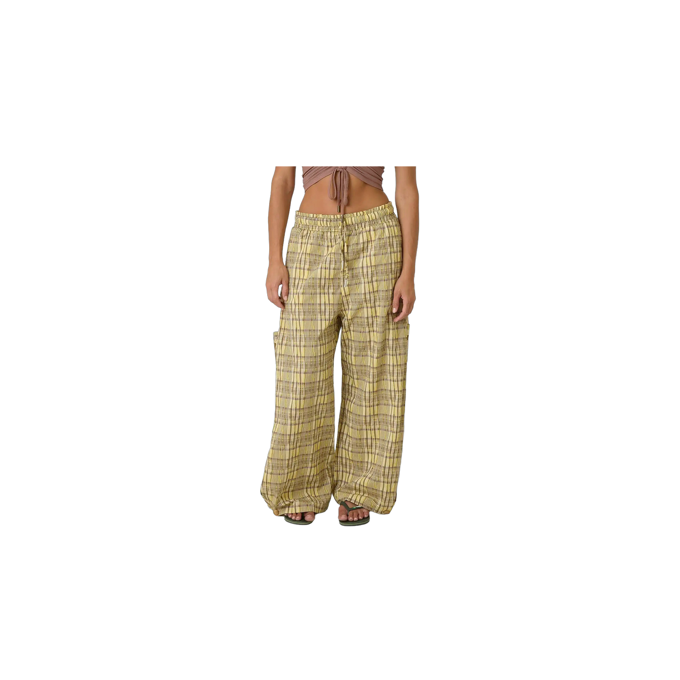 Eme Studios Linen Lise Striped Pants