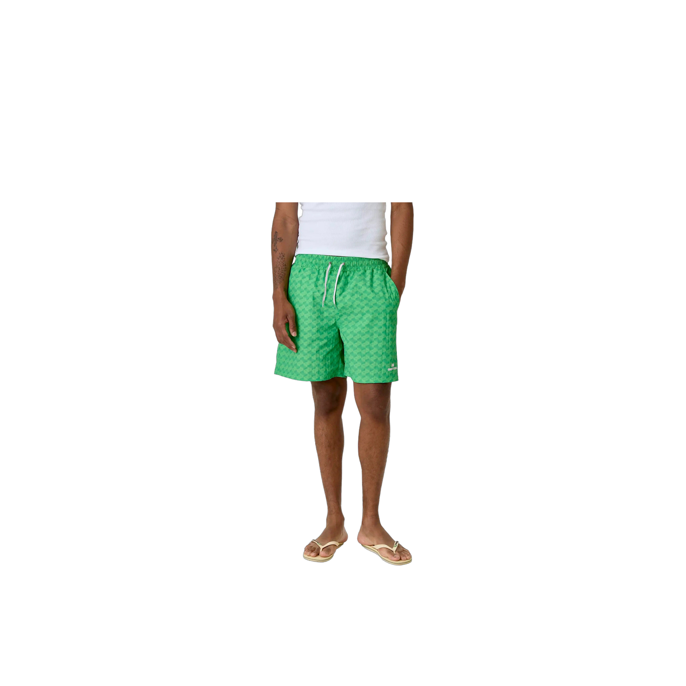 Eme Studios Linkr Green Swim Trunk