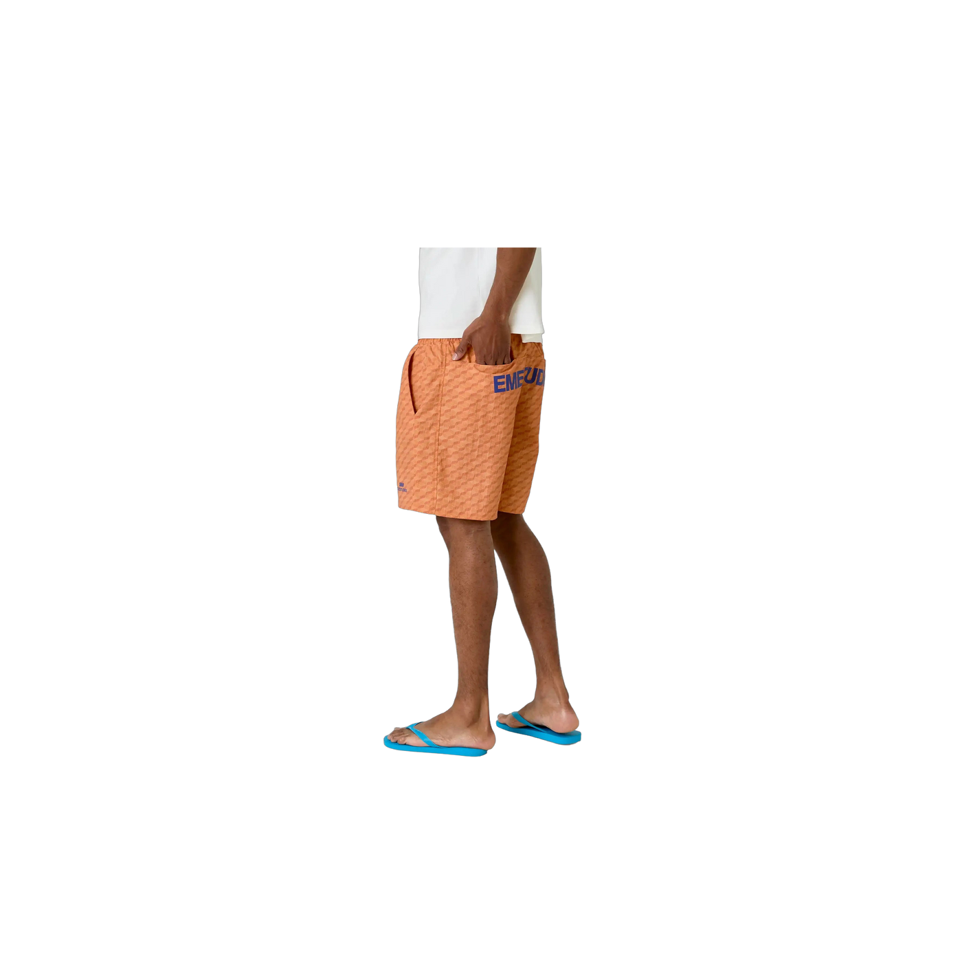 Eme Studios Linkr Tangerine Swim Trunk
