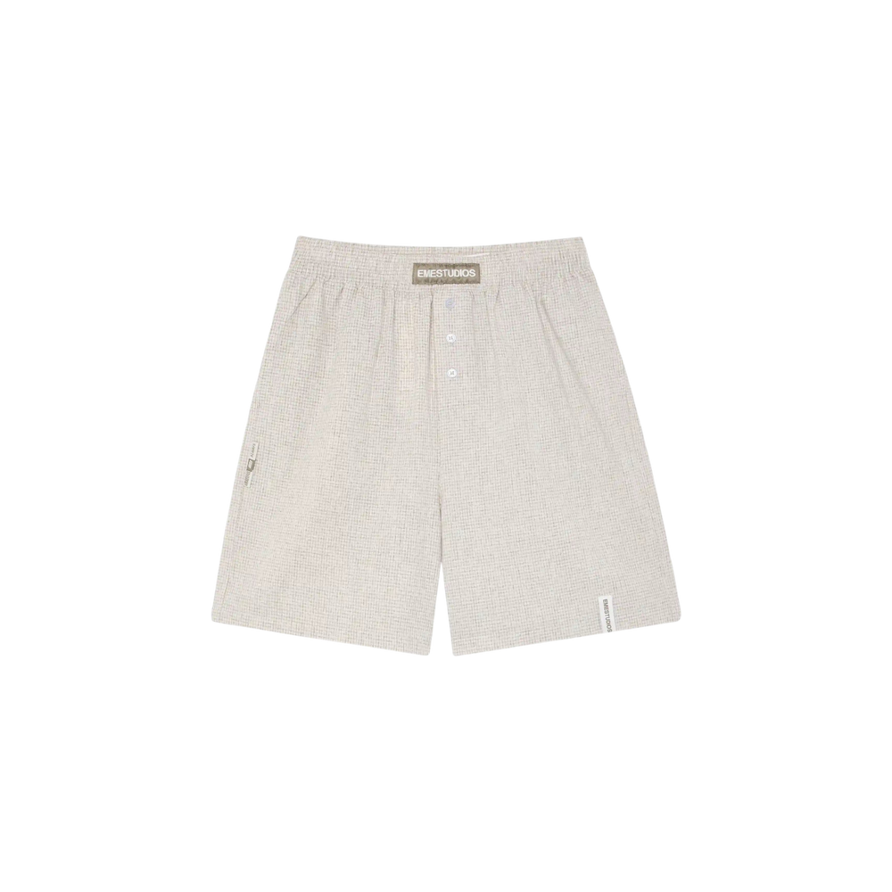 Eme Studios Llaut Jammies LS Off Sand Vichy