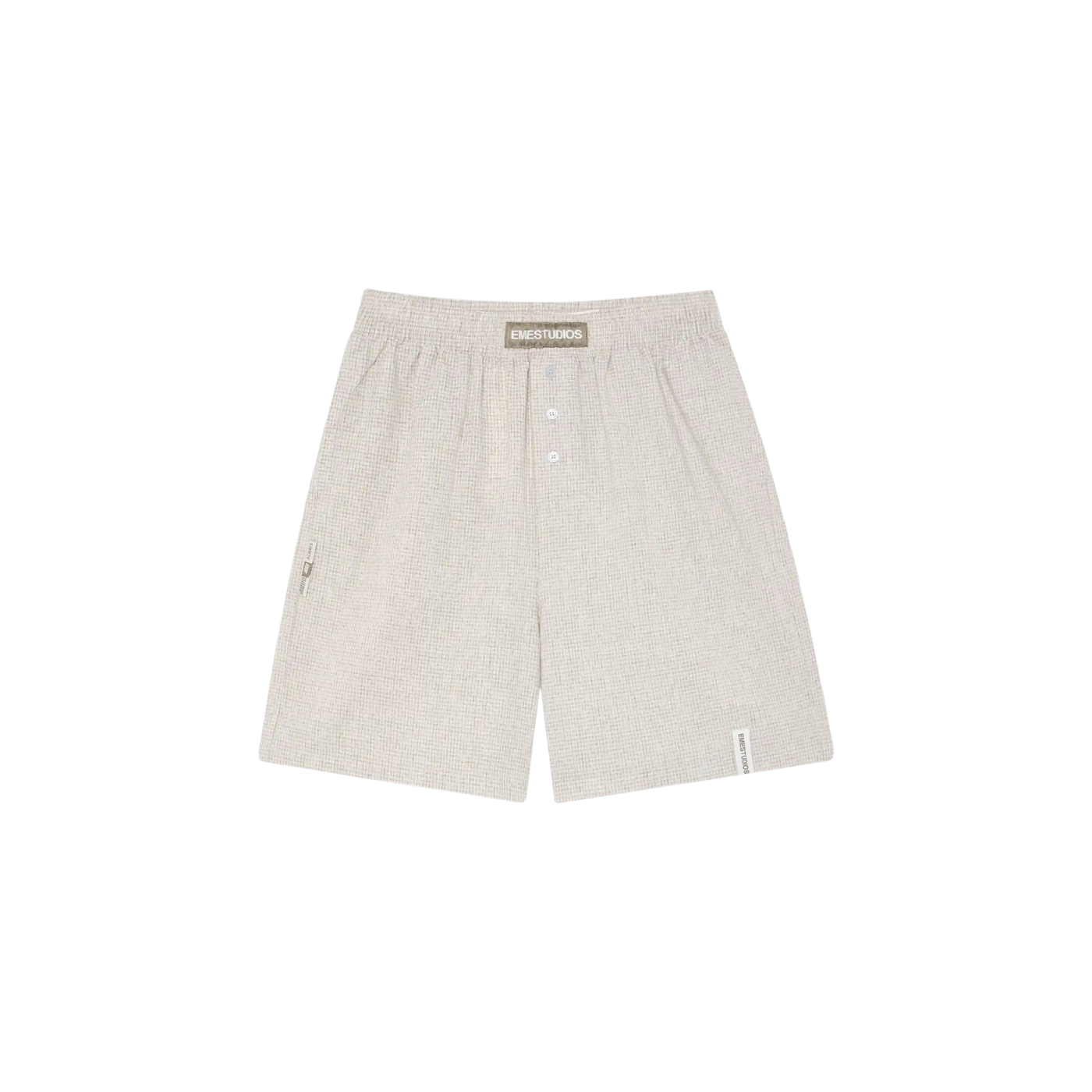Eme Studios Llaut Jammies LS Off Sand Vichy