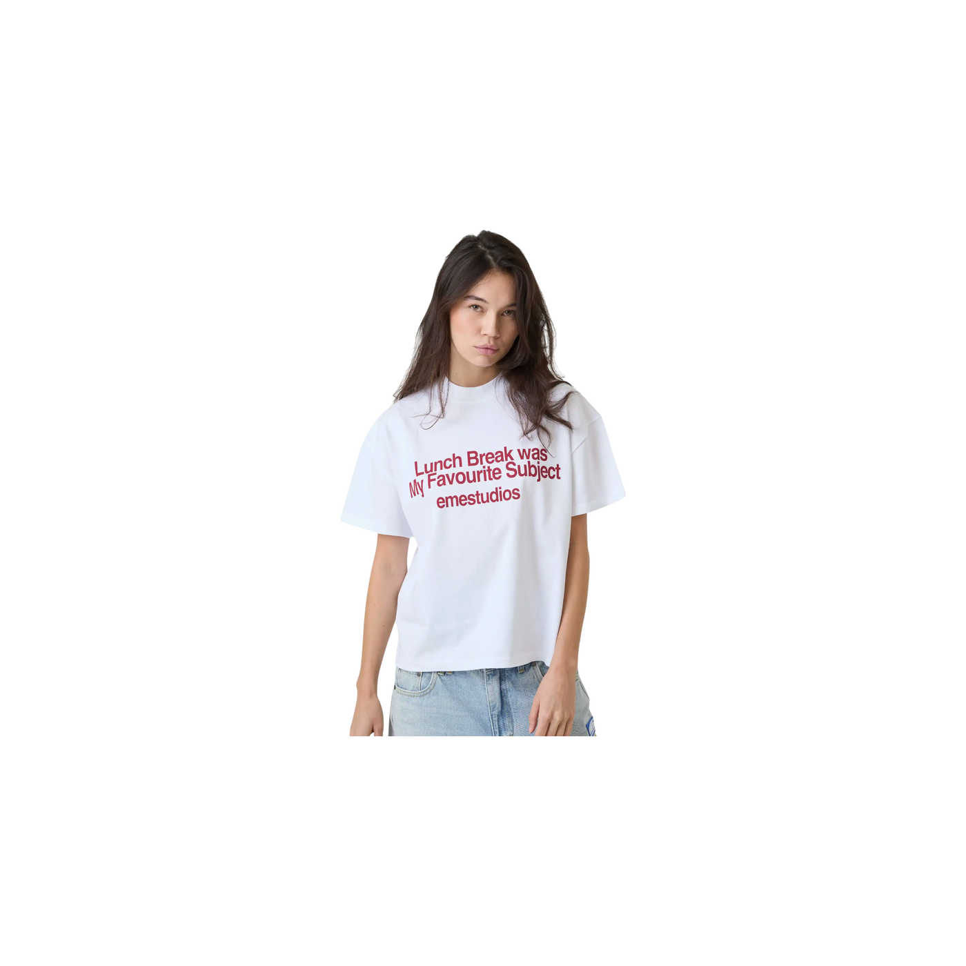 Eme Studios Lunch Pearl Oversized T-Shirt