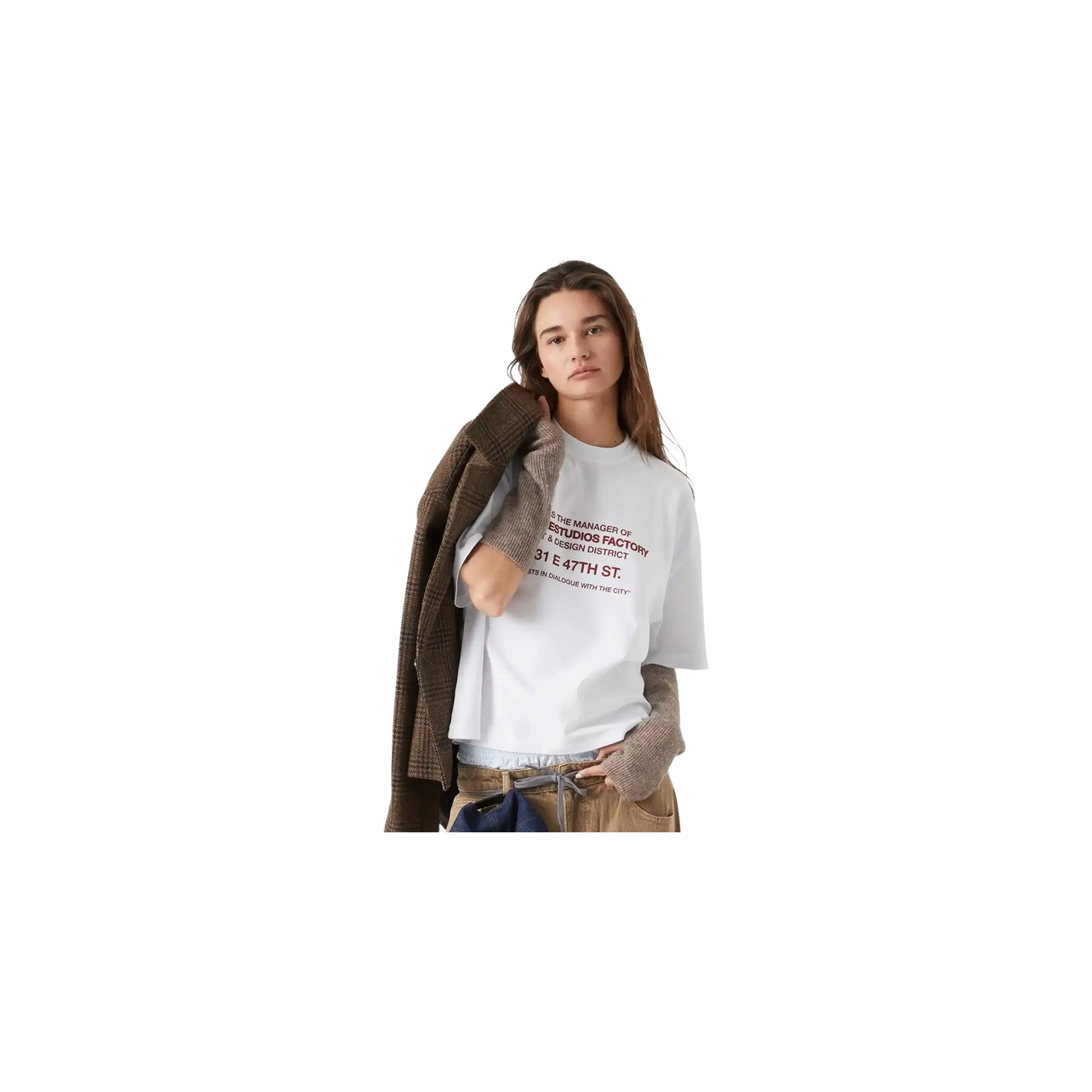 Eme Studios Manage Pearl Oversized T-Shirt