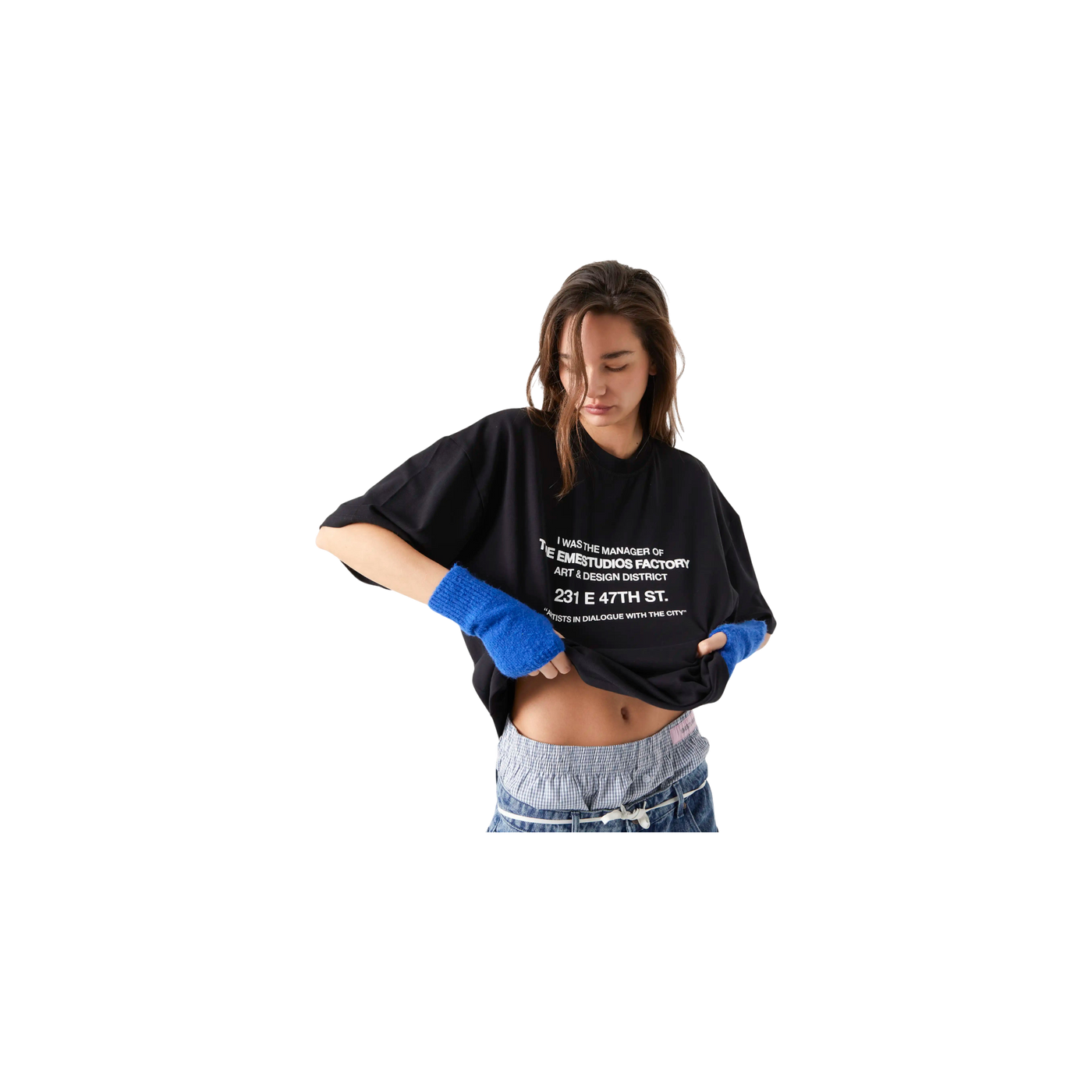 Eme Studios Manage Shadow Oversized T-Shirt
