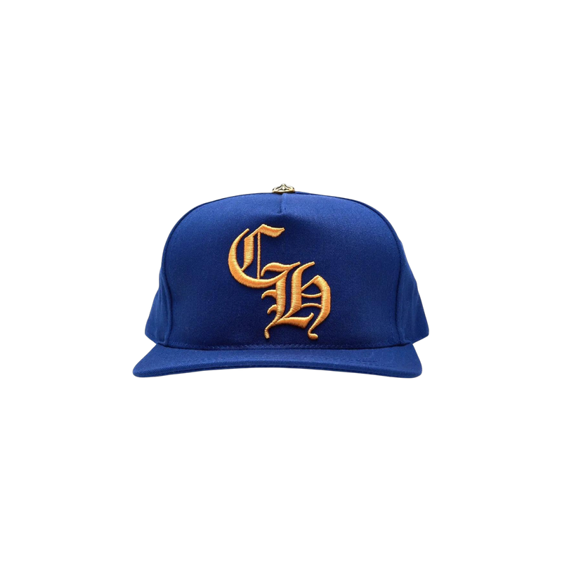 Gorra Chrome Hearts Embroidered CH Logo Baseball Hat Blue Orange
