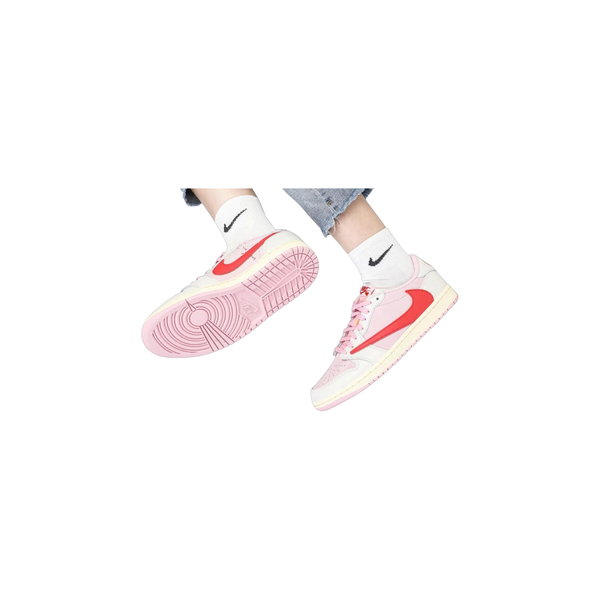 Jordan 1 Low Travis Scott Tropical Pink