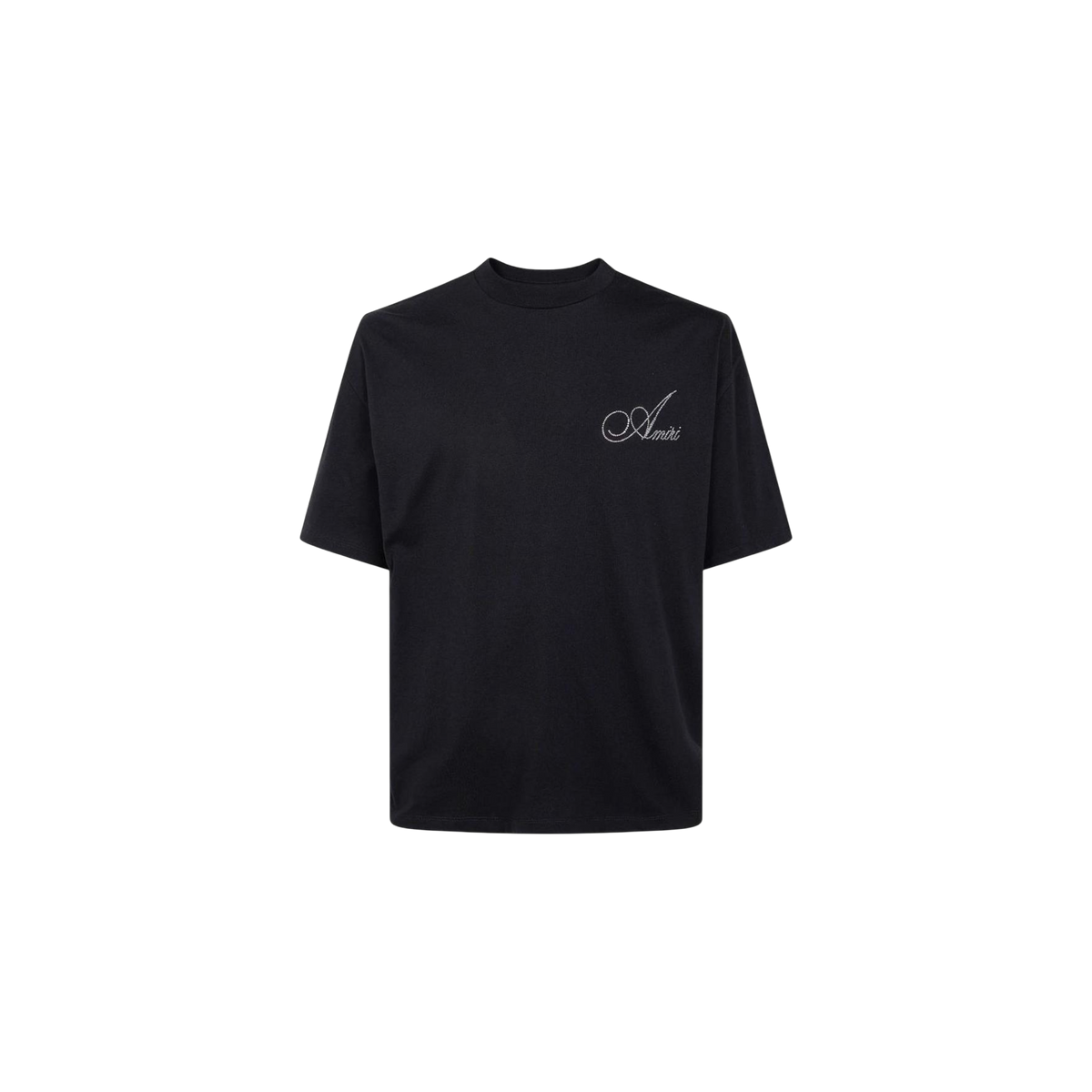 Remera Amiri Script Rhinesthone